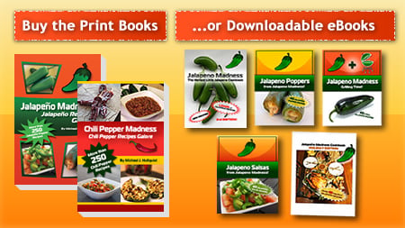Buy Our Chili Pepper Cookbooks