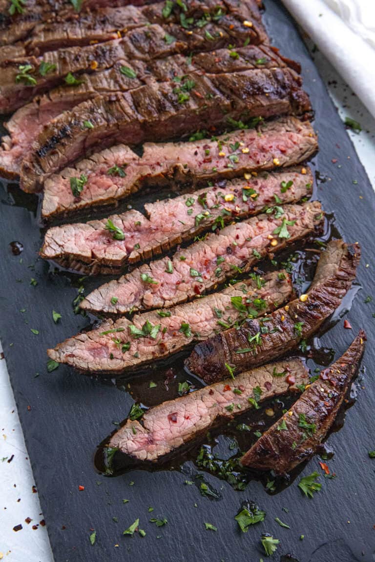 Flank Steak Marinade (with Easy Grilled Flank Steak) - Chili Pepper Madness