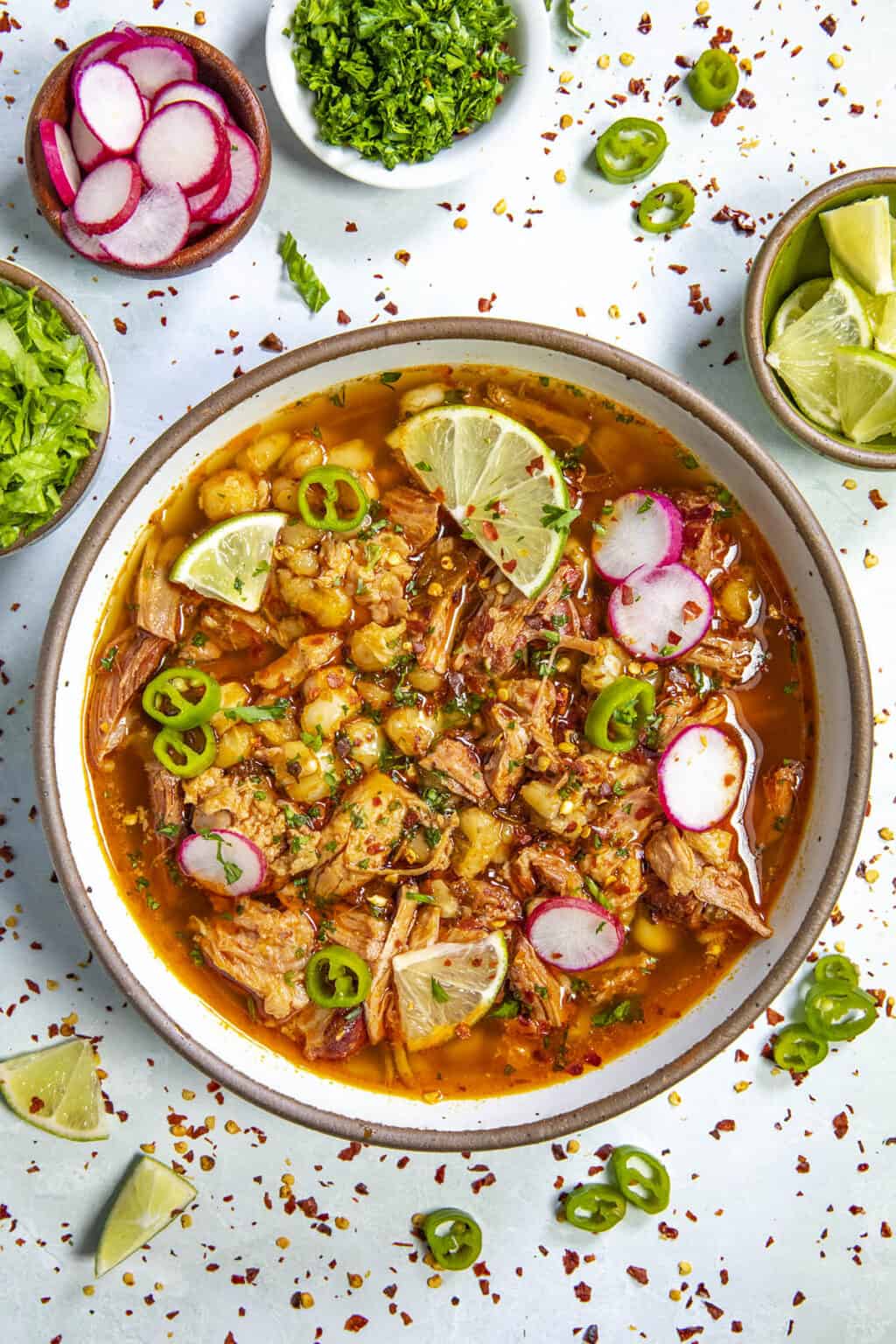 Pozole Rojo Recipe (Mexican Red Posole) - Chili Pepper Madness