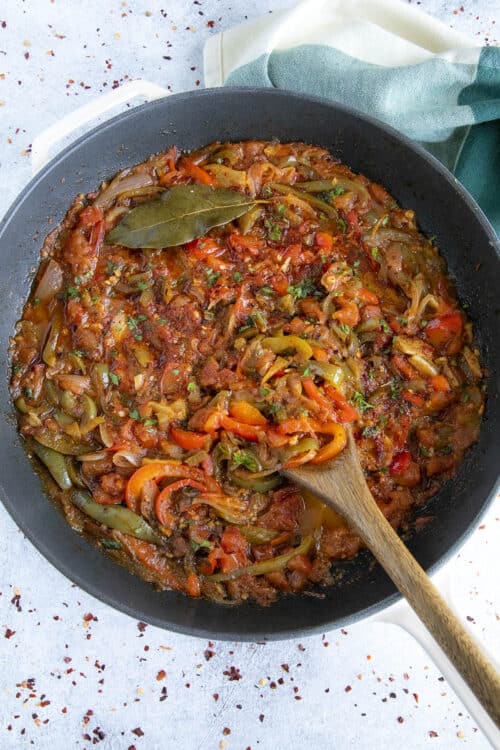 Piperade Recipe - Chili Pepper Madness