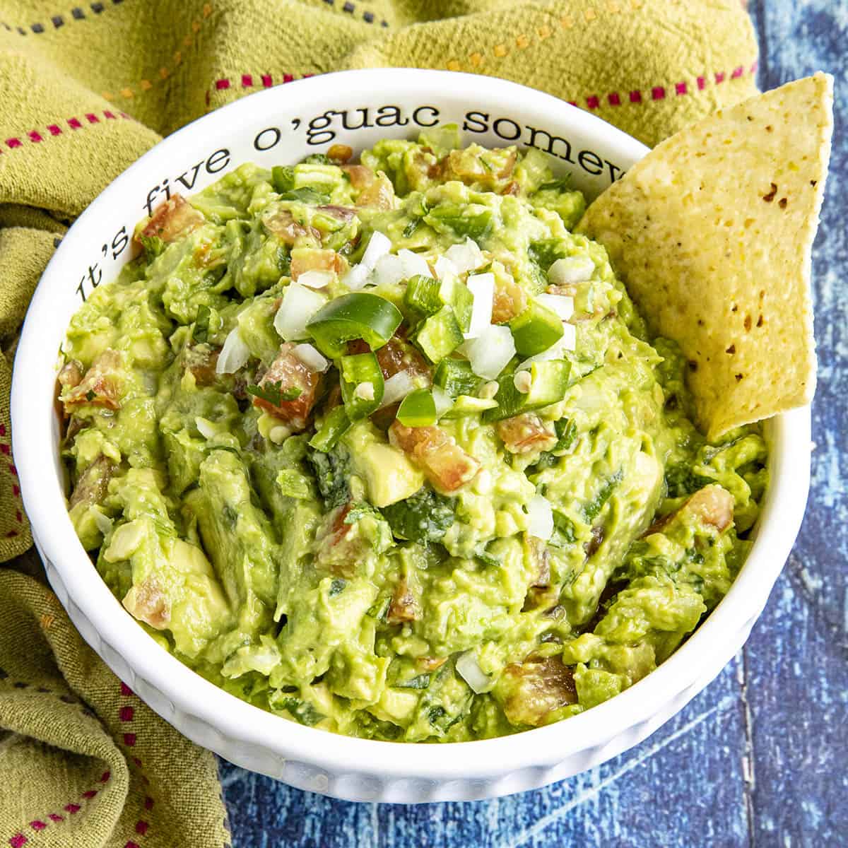 Classic Guacamole Recipe - Chili Pepper Madness