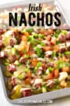 Irish Nachos Recipe (Potato Pub Nachos)