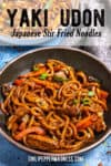Yaki Udon Recipe (Japanese Stir Fried Udon Noodles)