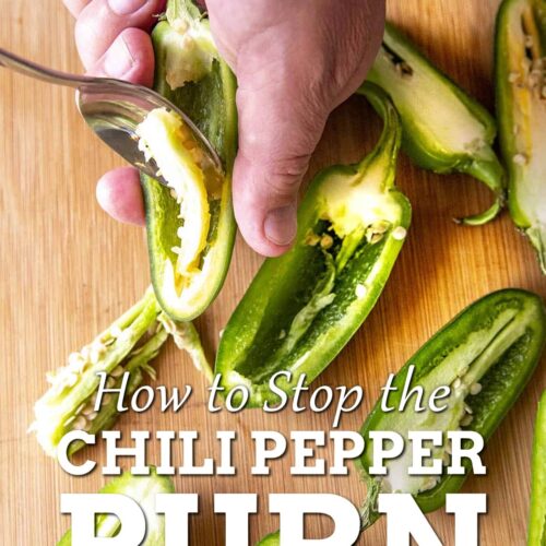 How to Stop the Chili Pepper Burn