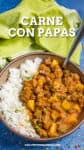 Mexican Carne con Papas Recipe