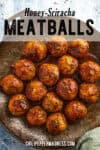 Honey Sriracha Meatballs Recipe