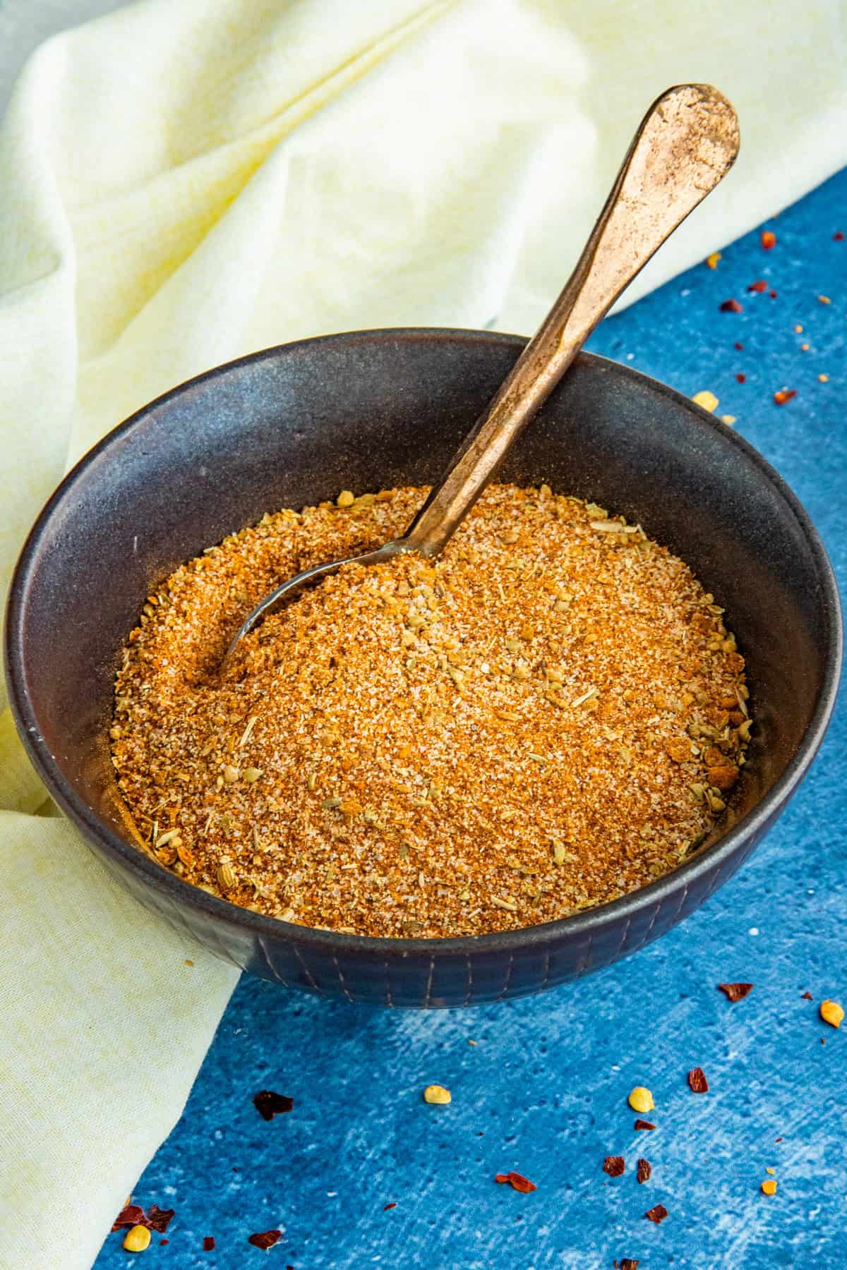 Peri Peri Seasoning in a bowl, ready to use