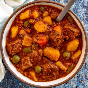 Beef Caldereta Recipe (Filipino Beef Stew)