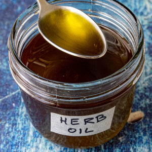 Herb Oil Recipe (How to Make Herb Oil)
